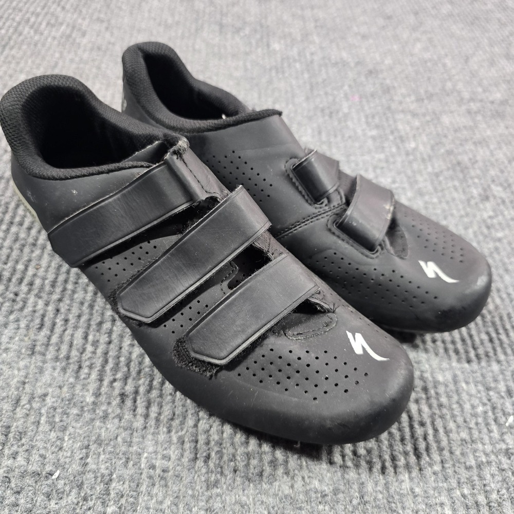Specialized Torch 1.0 Cycling Shoes Mens US 9.5 EU 43 Black Road Clipless 3-Bolt